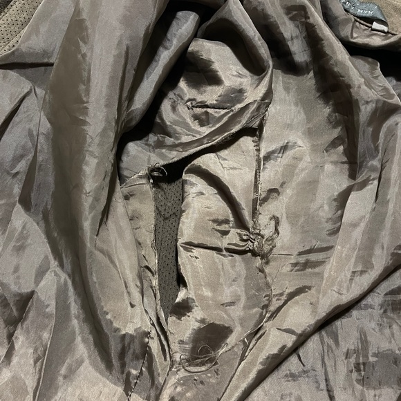 Zara Man Brown Suede Jacket - Picture 4 of 6